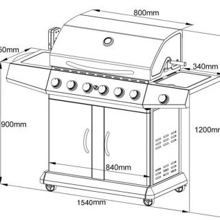 Класическо барбекю KS14009